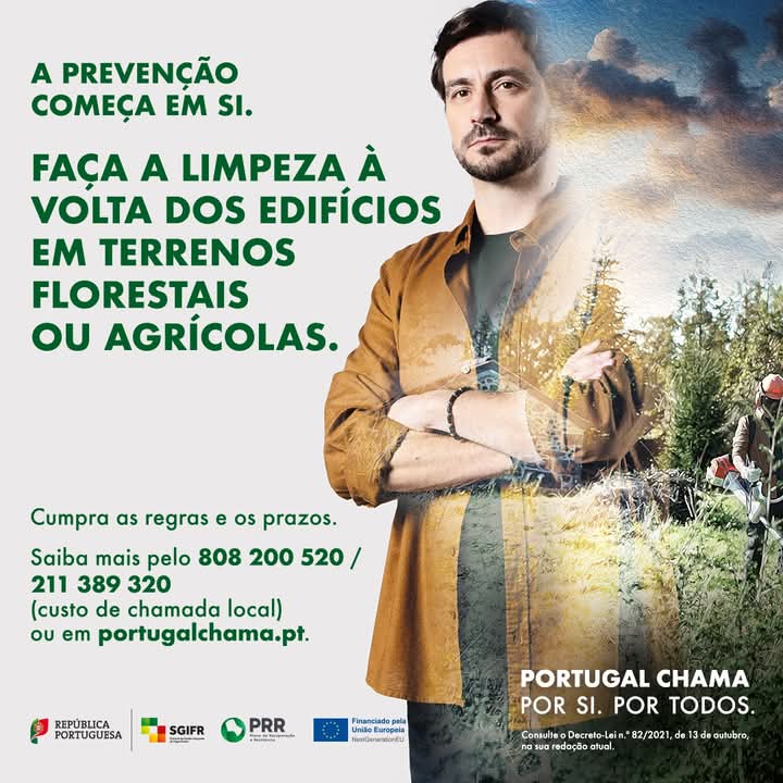 Vila de Rei reforça alerta para limpeza de terrenos e prevenção de incêndios