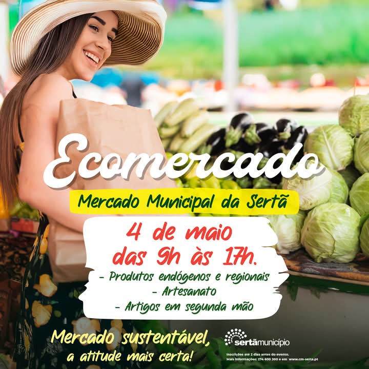 Ecomercado está de volta à Sertã Ecomercado está de volta à Sertã