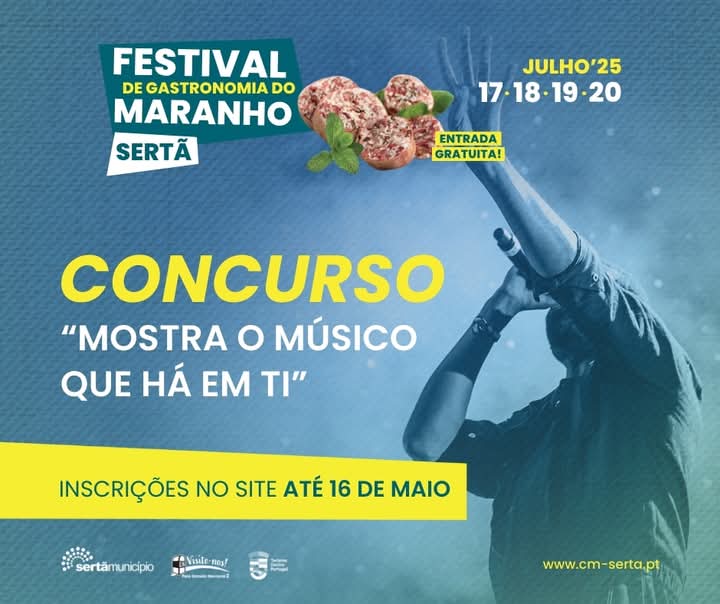 Festival de Gastronomia do Maranho Lança Concurso “Mostra o Músico que Há em Ti” Festival de Gastronomia do Maranho Lança Concurso “Mostra o Músico que Há em Ti”