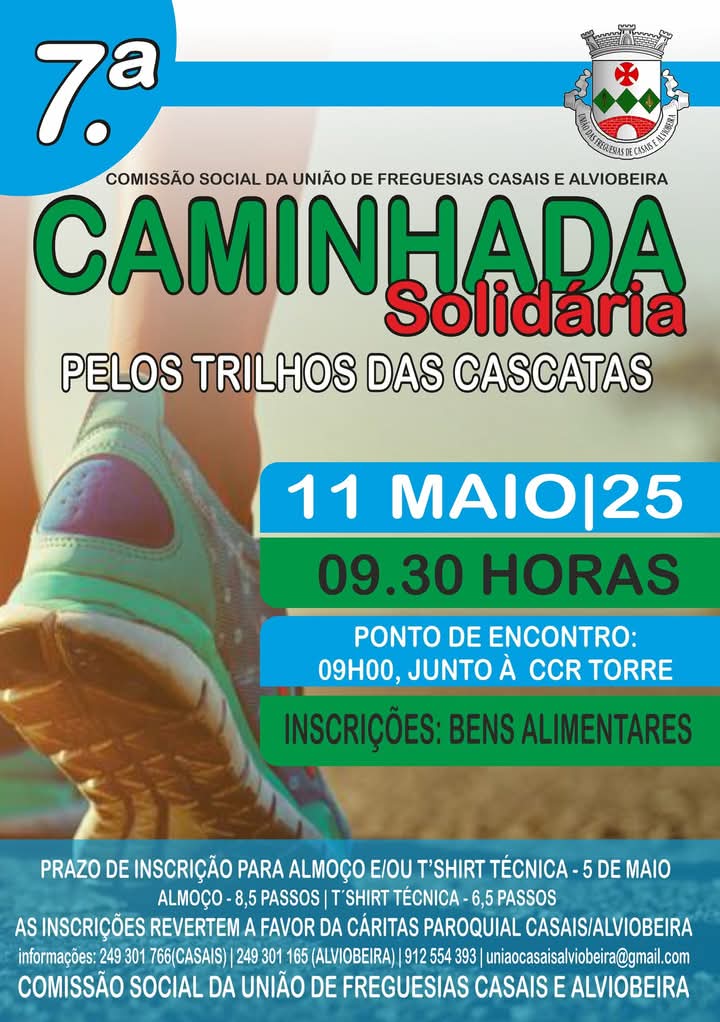 Alviobeira promove Caminhada Solidária