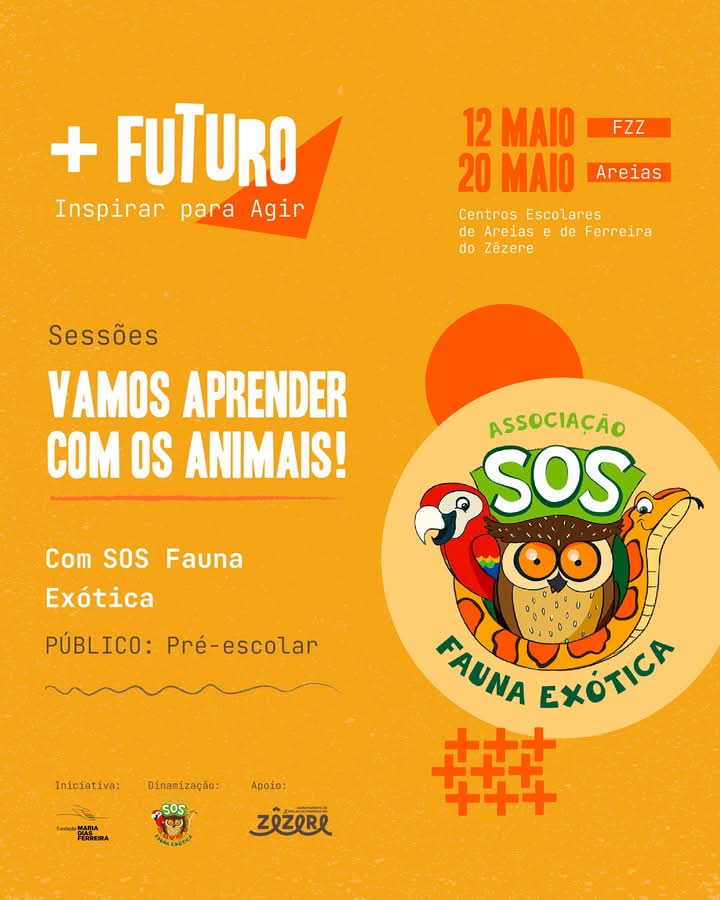 Fundação Maria Dias Ferreira e Agrupamento de Escolas unem-se para " aprender com os animais"