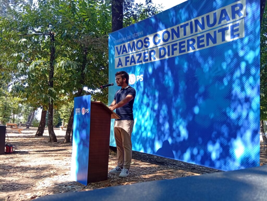 Partido Socialista de Ferreira do Zêzere apresentou candidatos às Autárquicas no Parque das Merendas