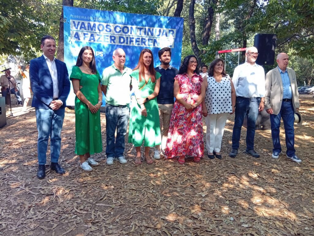 Partido Socialista de Ferreira do Zêzere apresentou candidatos às Autárquicas no Parque das Merendas