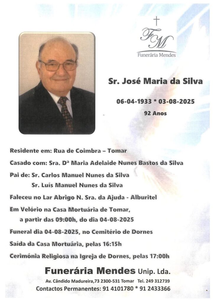 Filarmónica Frazoeirense perde mais uma "figura" marcante da sua História | Faleceu José Maria da Silva, antigo Presidente da Coletividade