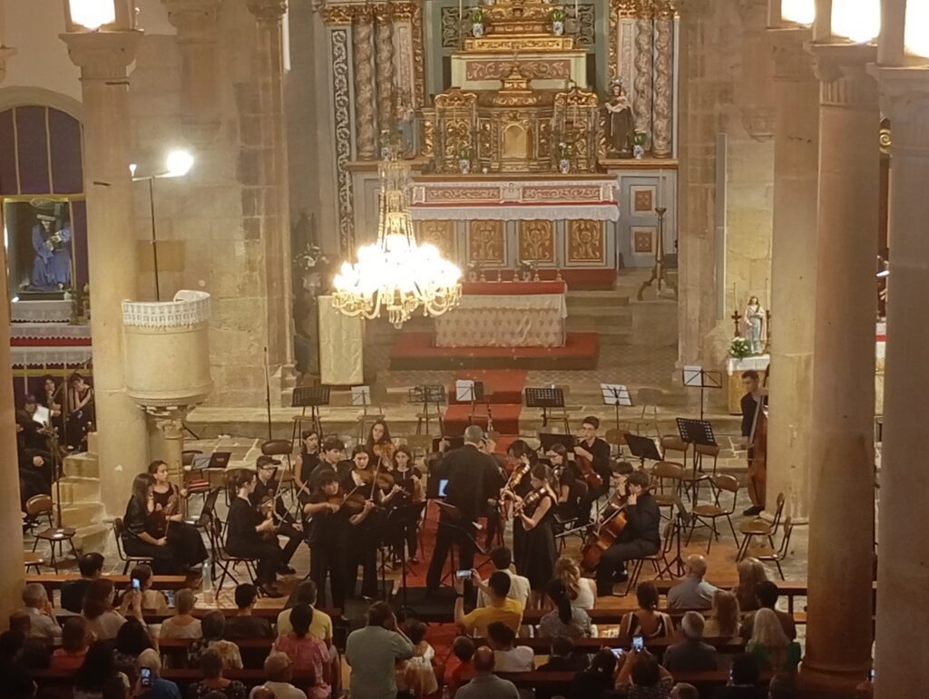 ZêzereArts encerrou com a Orquestra do Festival na Igreja de Areias em Ferreira do Zêzere