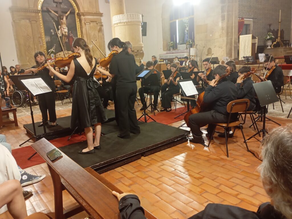ZêzereArts encerrou com a Orquestra do Festival na Igreja de Areias em Ferreira do Zêzere