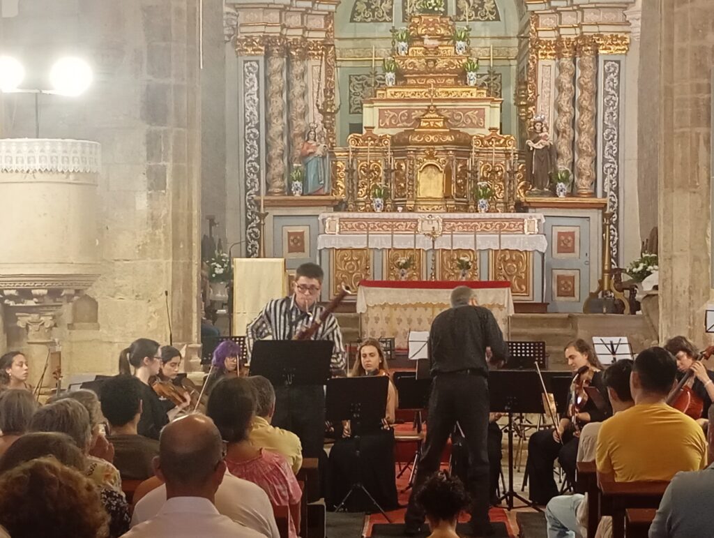 ZêzereArts encerrou com a Orquestra do Festival na Igreja de Areias em Ferreira do Zêzere