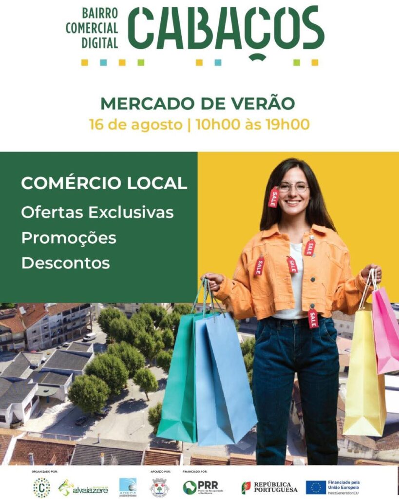 Cabaços recebe Mercado de Verão no dia 16 de agosto