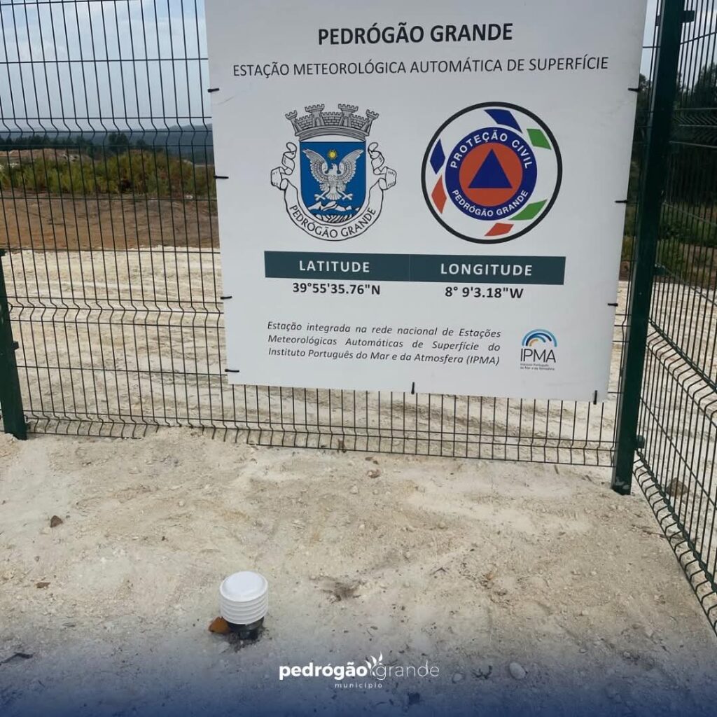 Nova Estação Meteorológica já está em funcionamento em Pedrógão Grande Nova Estação Meteorológica já está em funcionamento em Pedrógão Grande