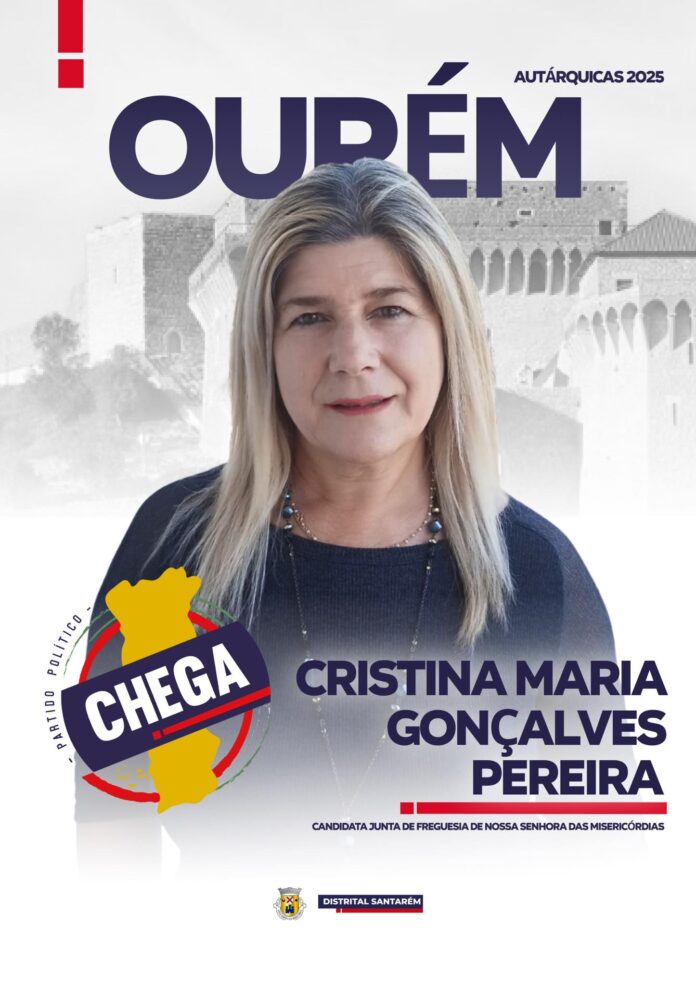 Cristina Pereira anuncia candidatura à Junta de Freguesia de Nossa Senhora das Misericórdias, em Ourém