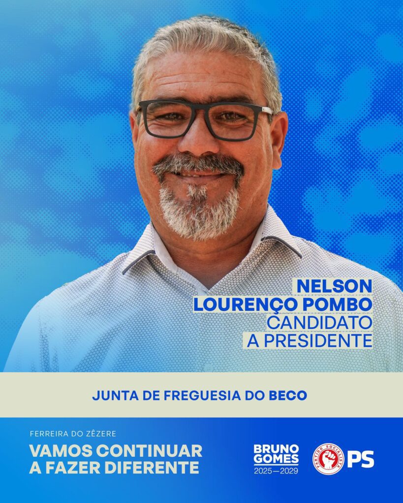 Nelson Lourenço Pombo candidato à Junta de Freguesia do Beco pelo PS Nelson Lourenço Pombo candidato à Junta de Freguesia do Beco pelo PS