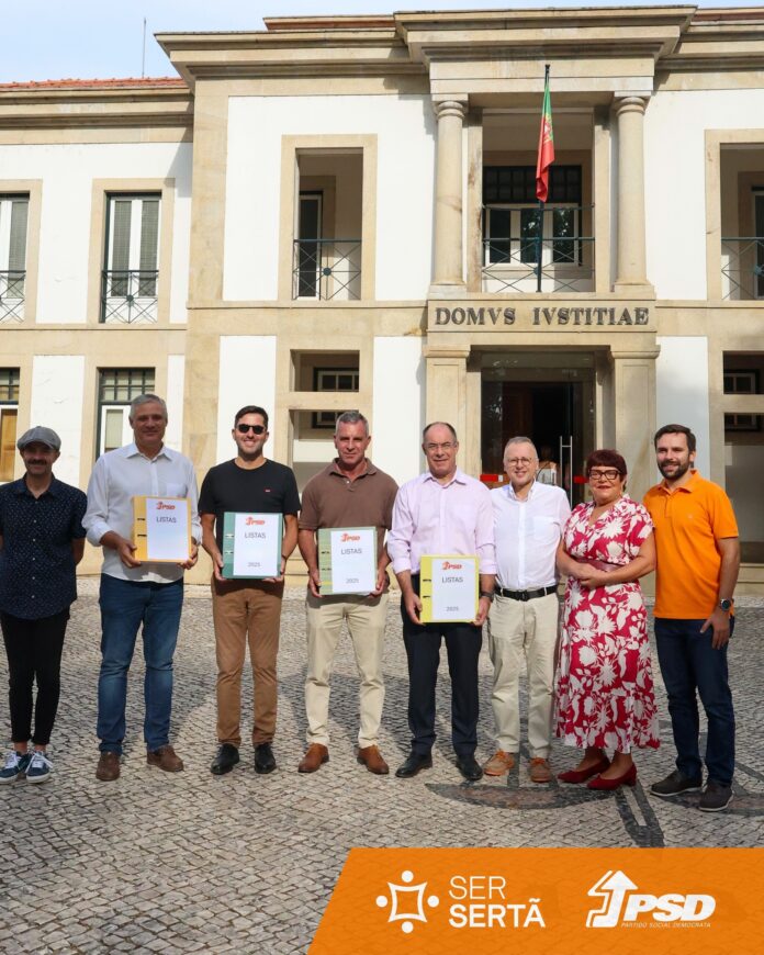 PSD entrega candidaturas às Autárquicas