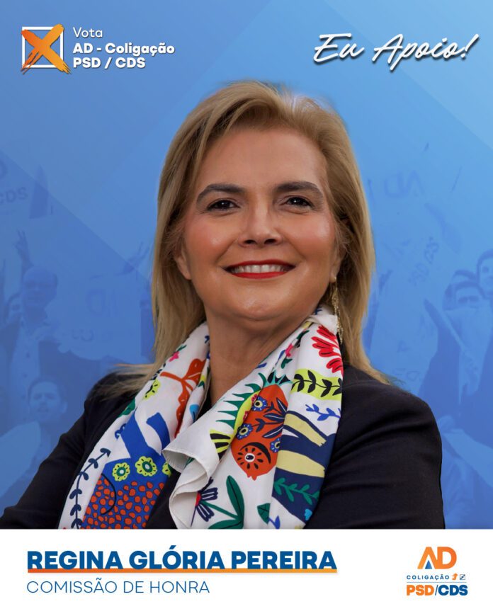 Regina Glória Pereira integra Comissão de Honra da candidatura da AD em Tomar