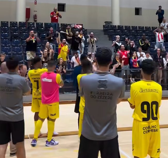 Ferreira do Zêzere estreia-se com vitória na Liga Placard Ferreira do Zêzere estreia-se com vitória na Liga Placard