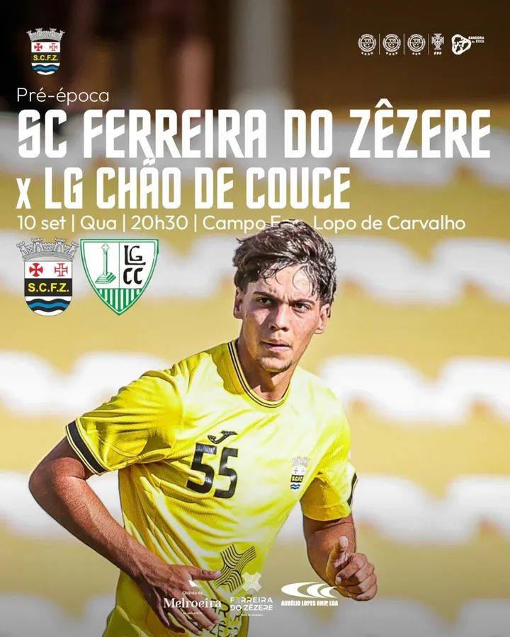 SCFZ joga hoje em casa frente ao LG Chão de Couce