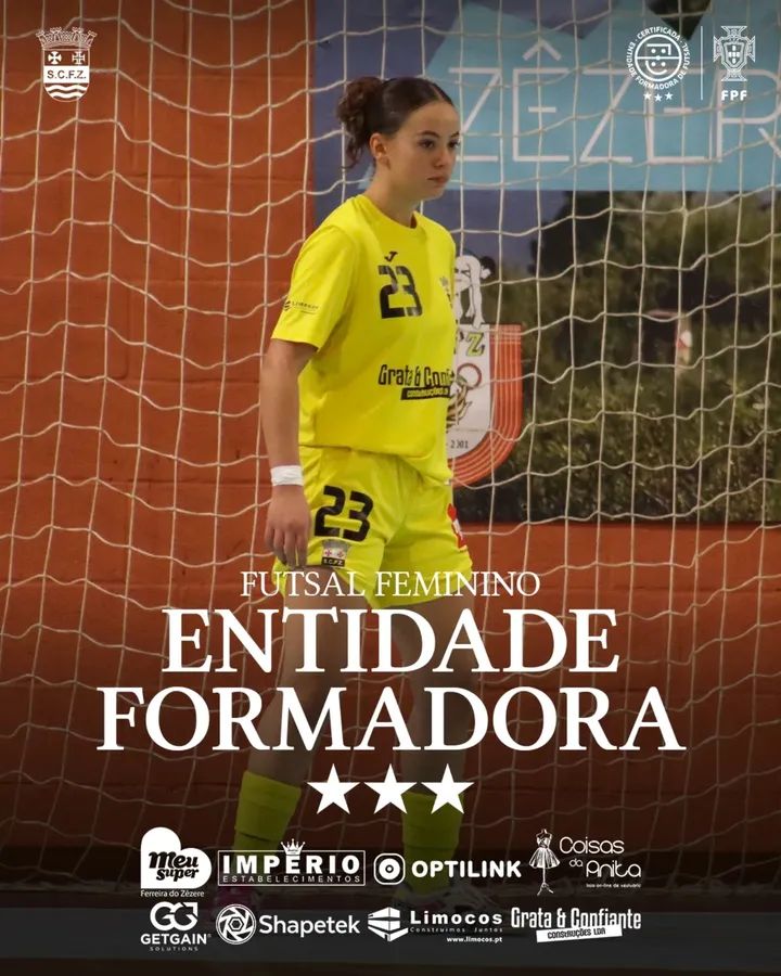 Sport Club Ferreira do Zêzere distinguido como Entidade Formadora no Futebol e Futsal