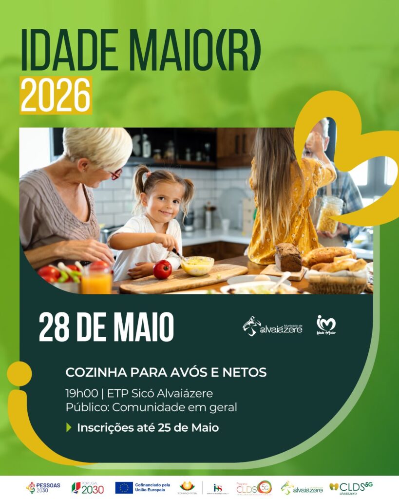 “Cozinha para Avós e Netos” promove sabores e memórias em Alvaiázere