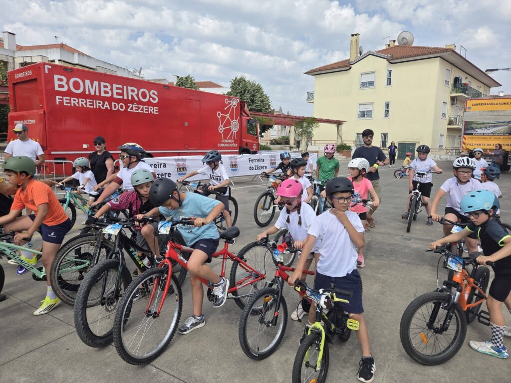 Granfondinho animou a tarde em Ferreira do Zêzere