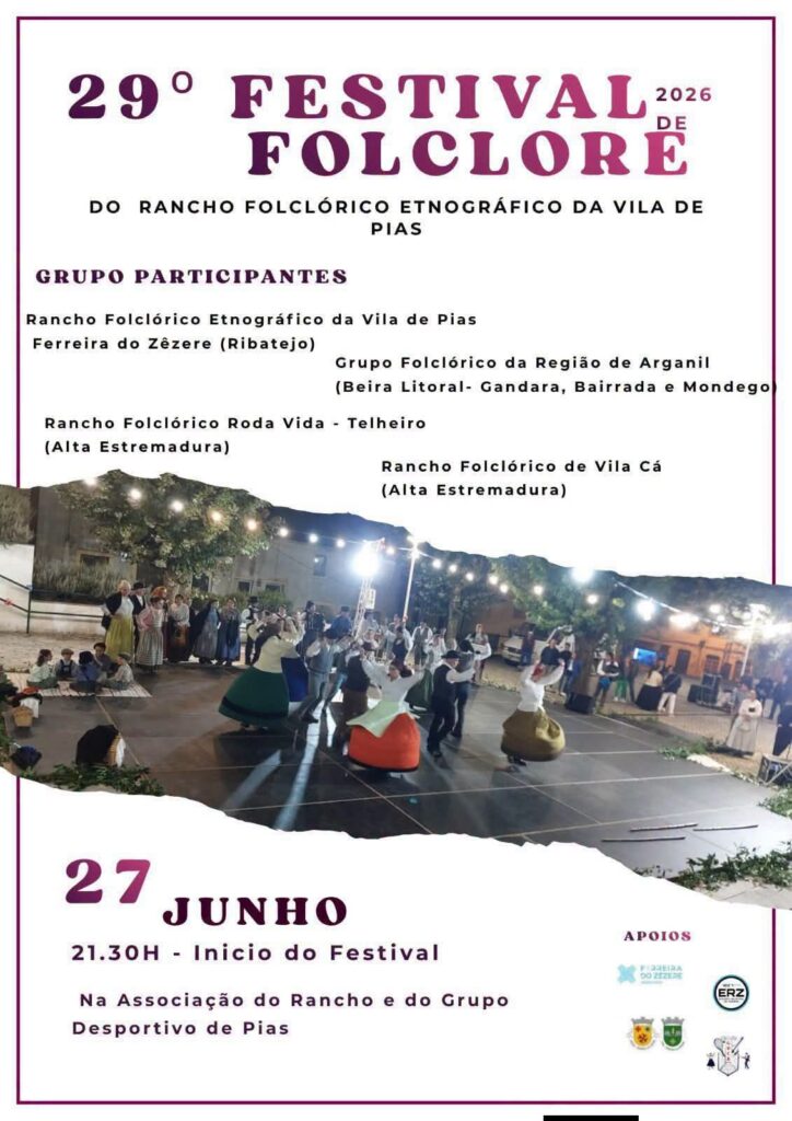 Festival de Folclore anima Pias este sábado à noite