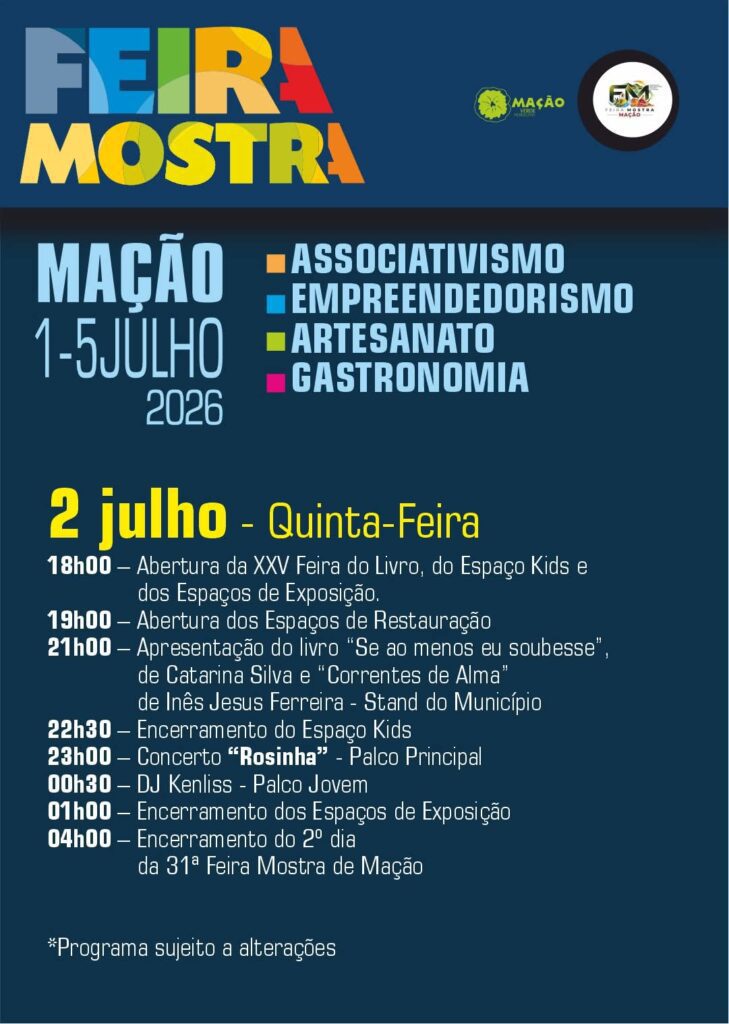 Feira Mostra de Mação arrancou hoje com cinco dias de animação