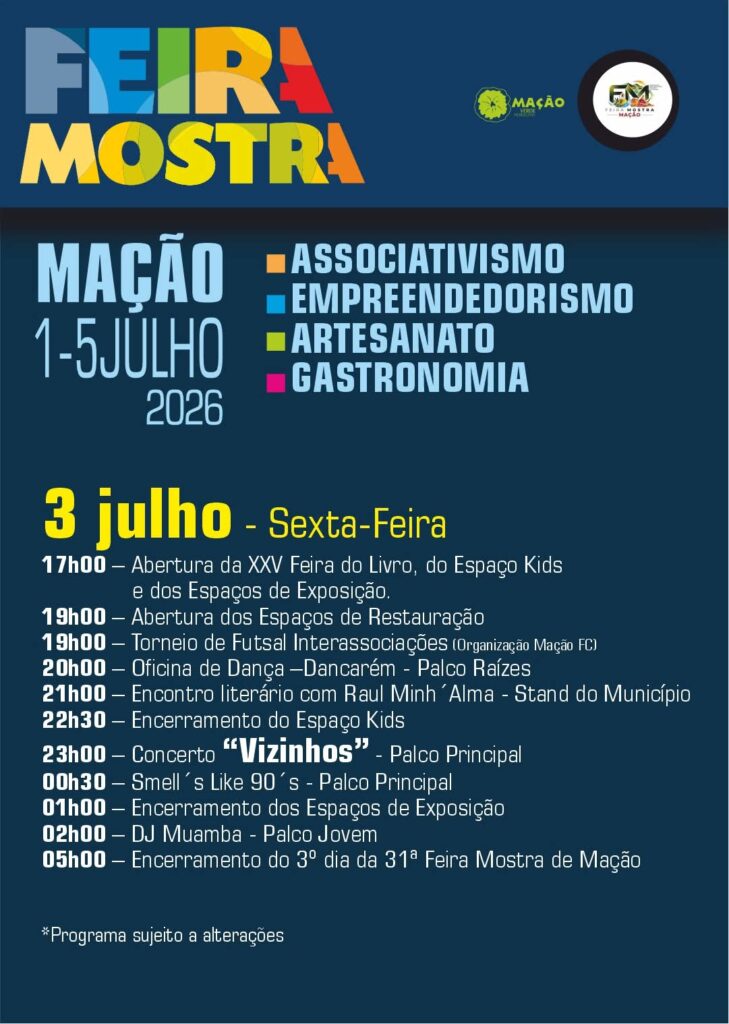 Feira Mostra de Mação arrancou hoje com cinco dias de animação
