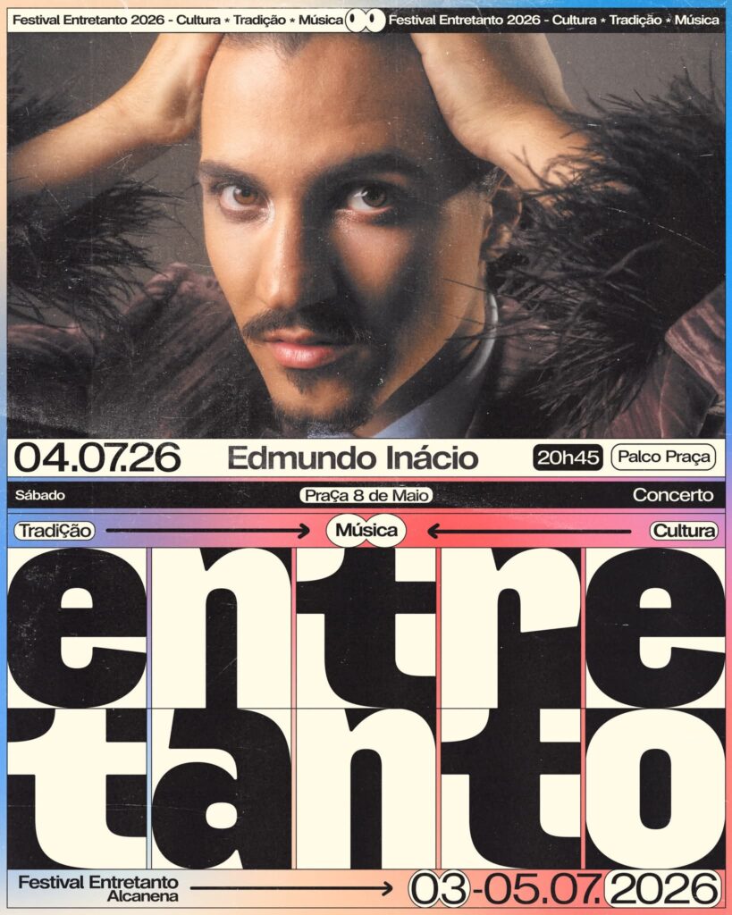 Edmundo Inácio atua este sábado no Festival "Entretanto", em Alcanena