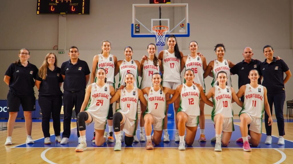 Portugal conquista o título europeu da Divisão B e regressa à elite do basquetebol Sub-20 feminino