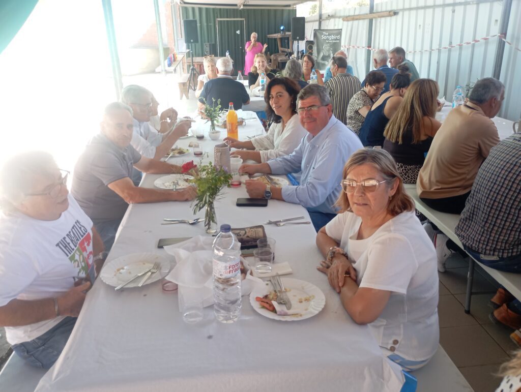 26.º aniversário da Associação Areense juntou 100 participantes em almoço-convívio