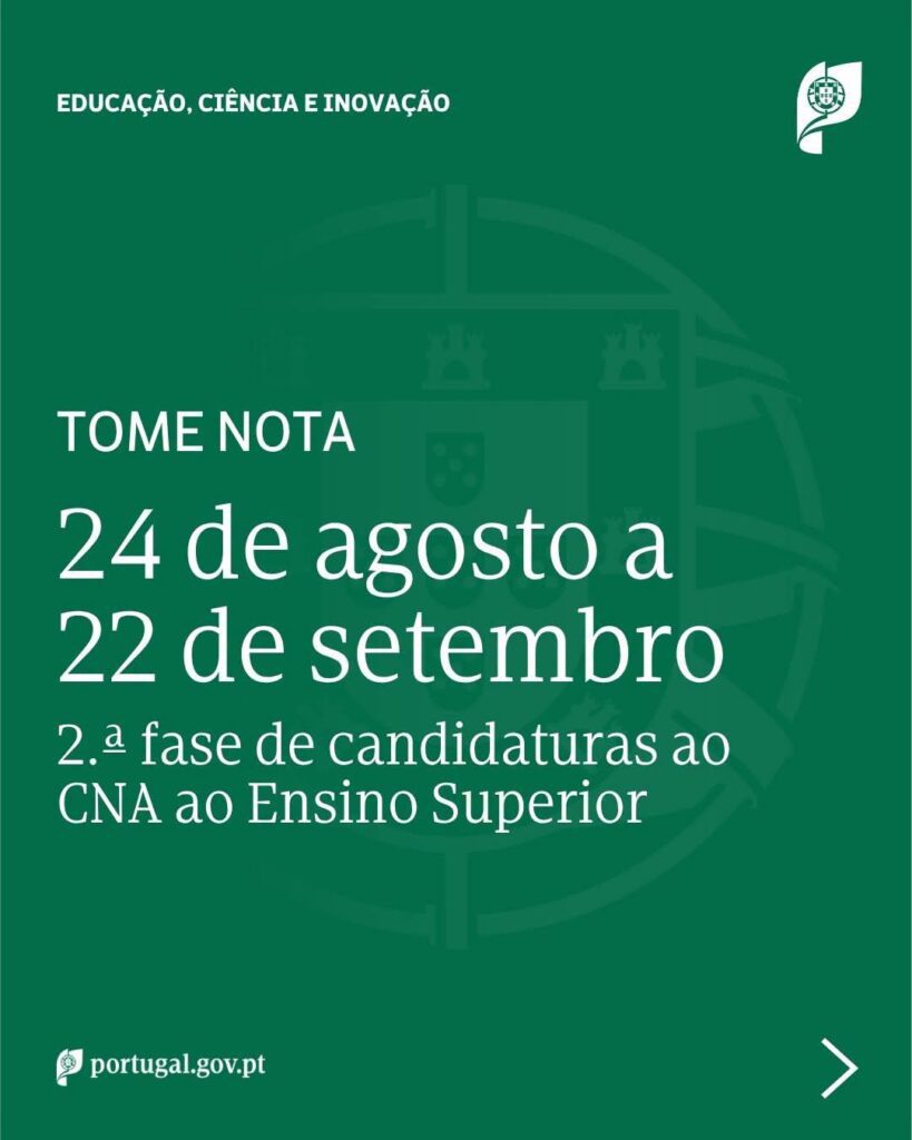 Exames Nacionais 2026: Governo define calendário da época extraordinária e alarga prazo de candidatura ao Ensino Superior
