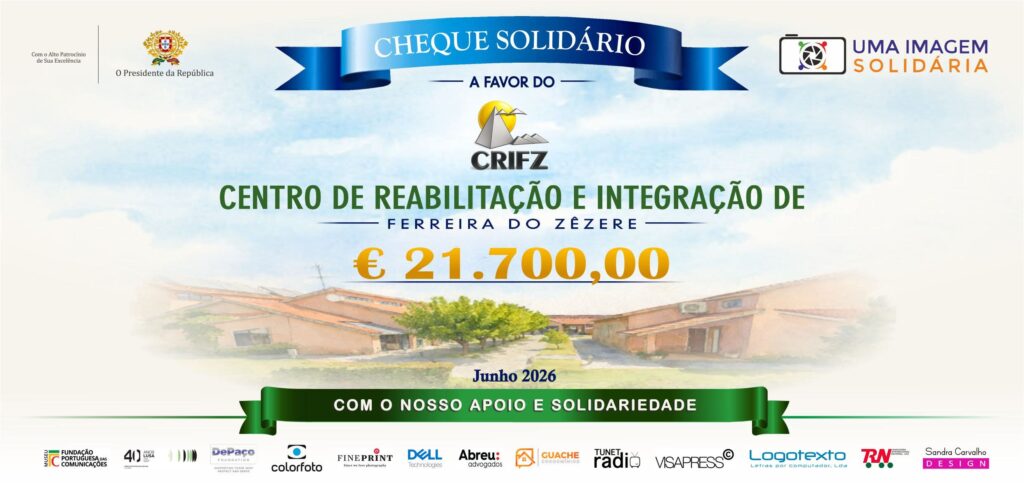"Uma Imagem Solidária" angaria valor recorde de 21.700 euros para o CRIFZ "Uma Imagem Solidária" angaria valor recorde de 21.700 euros para o CRIFZ