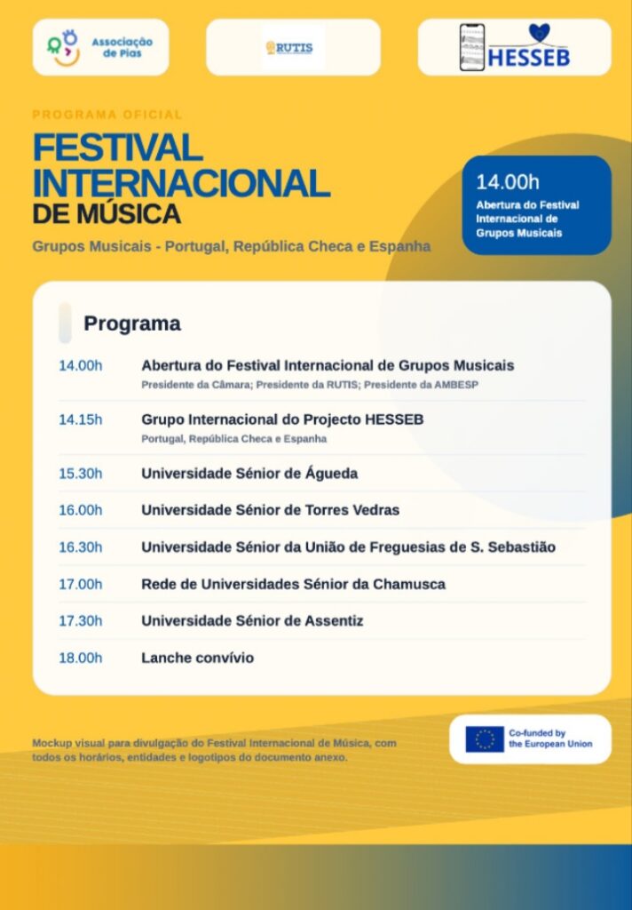 Festival Internacional de Grupos Musicais reúne participantes de Portugal, Espanha e Chéquia em Ferreira do Zêzere Festival Internacional de Grupos Musicais reúne participantes de Portugal, Espanha e Chéquia em Ferreira do Zêzere