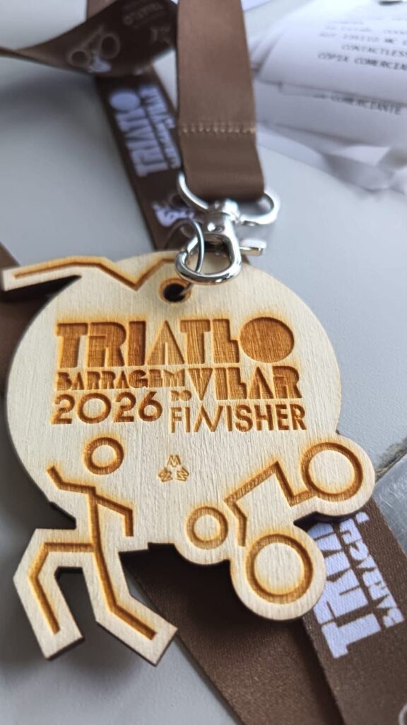 José Pinheiro conquista lugar no pódio no Triatlo Barragem de Vilar 2026