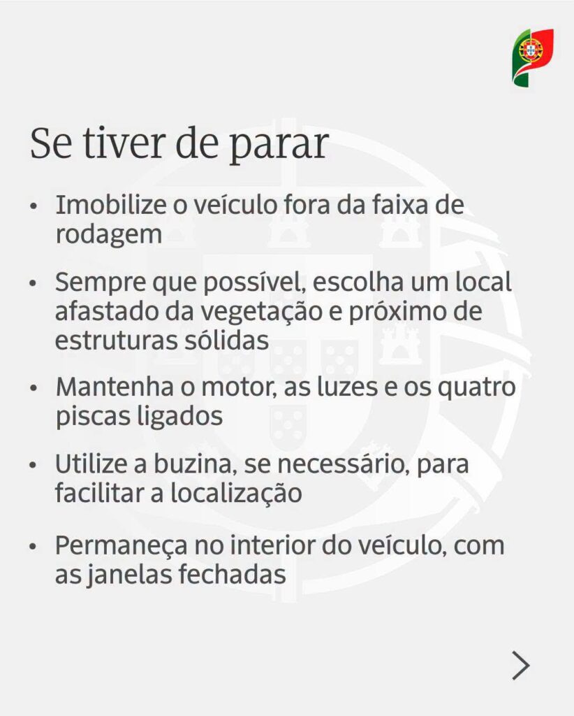 Brisa reforça recomendações de segurança devido ao elevado risco de incêndio rural Brisa reforça recomendações de segurança devido ao elevado risco de incêndio rural