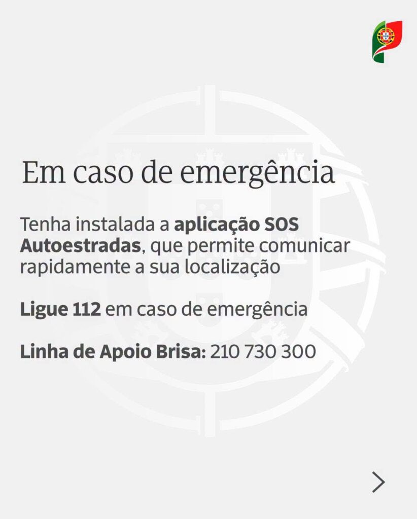 Brisa reforça recomendações de segurança devido ao elevado risco de incêndio rural Brisa reforça recomendações de segurança devido ao elevado risco de incêndio rural