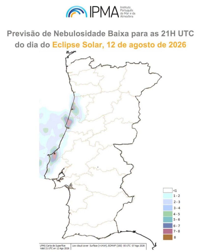 ECLIPSE SOLAR DE 12 DE AGOSTO: um fenómeno raro em Portugal ECLIPSE SOLAR DE 12 DE AGOSTO: um fenómeno raro em Portugal