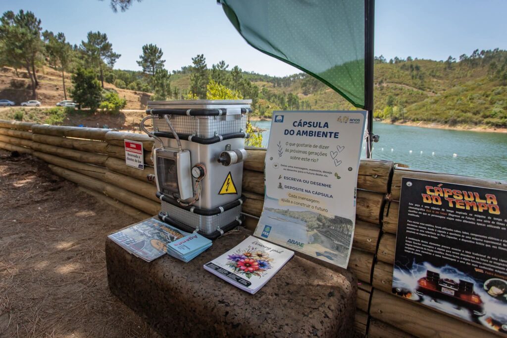 “Cápsula do Ambiente” desafia visitantes da Praia Fluvial de Aldeia do Mato