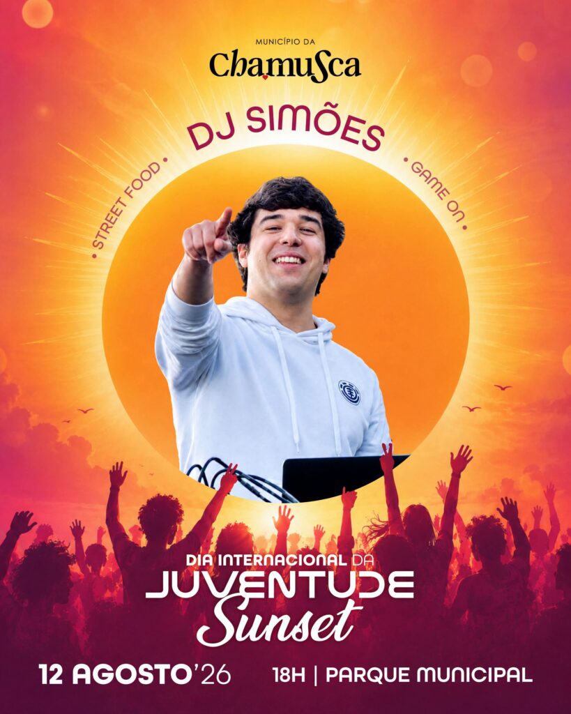Chamusca celebra Dia Internacional da Juventude com Sunset no Parque Municipal