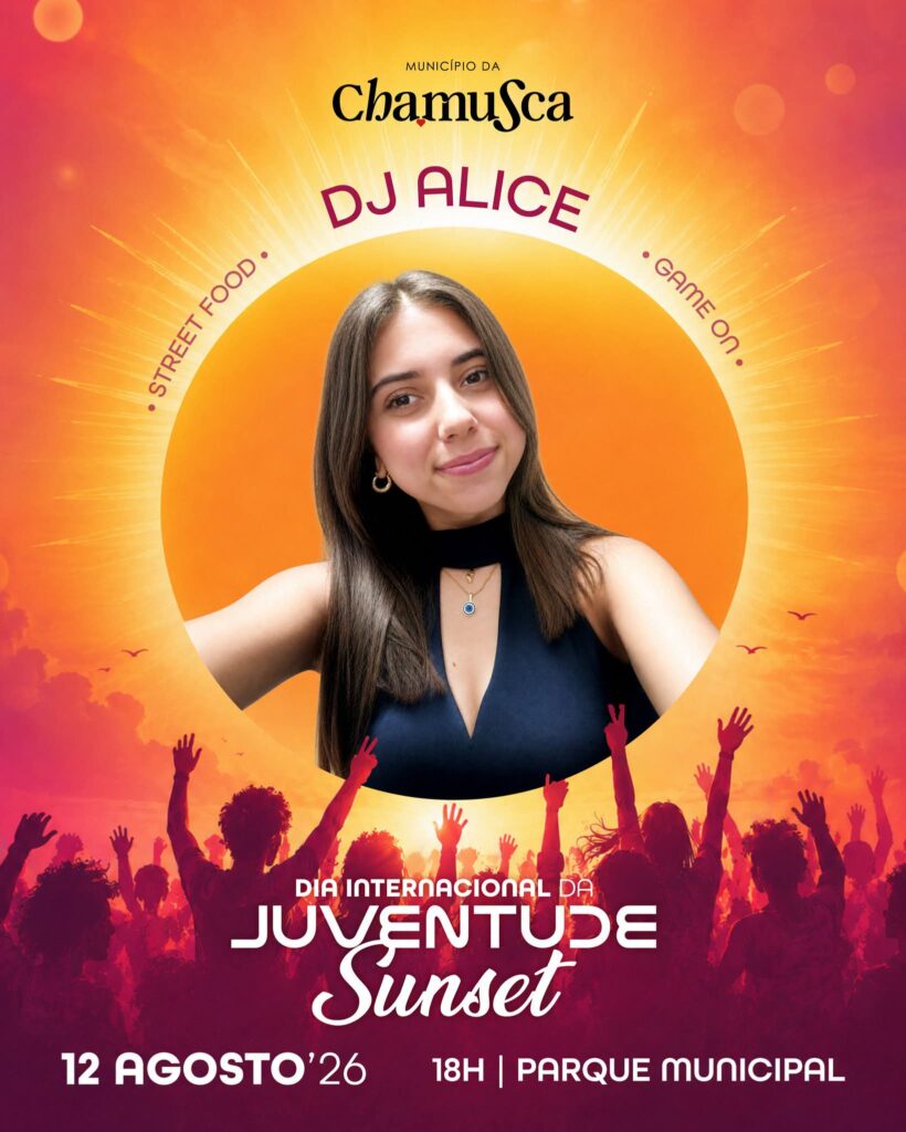 Chamusca celebra Dia Internacional da Juventude com Sunset no Parque Municipal