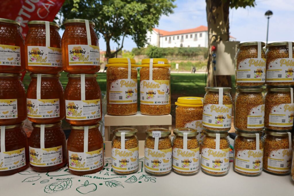 Mel foi a estrela do mercado Produtos da Terra na Sertã
