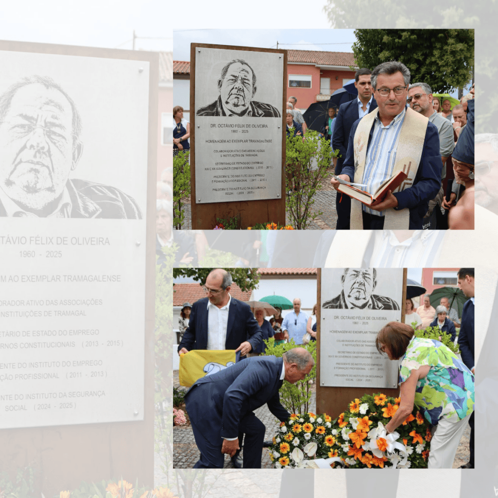 Tramagal homenageou Octávio Félix de Oliveira com inauguração de memorial