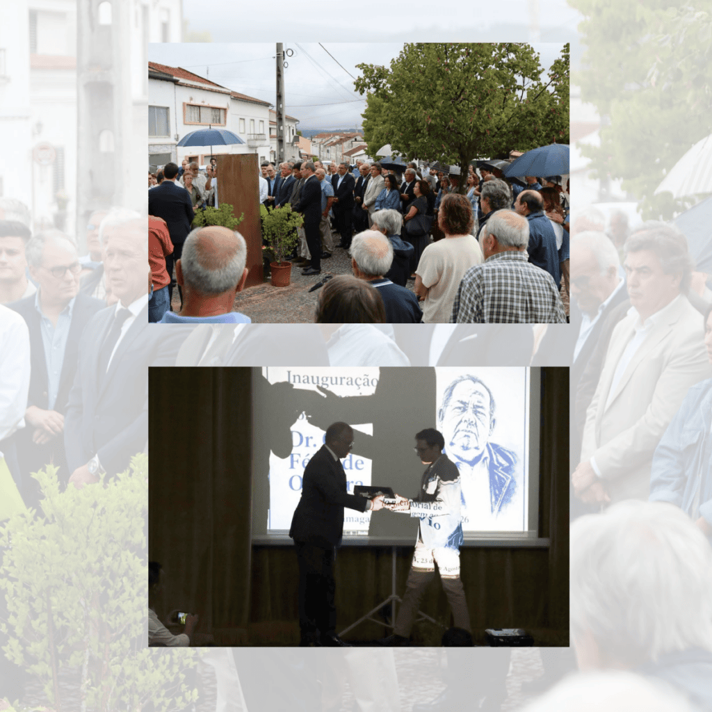 Tramagal homenageou Octávio Félix de Oliveira com inauguração de memorial