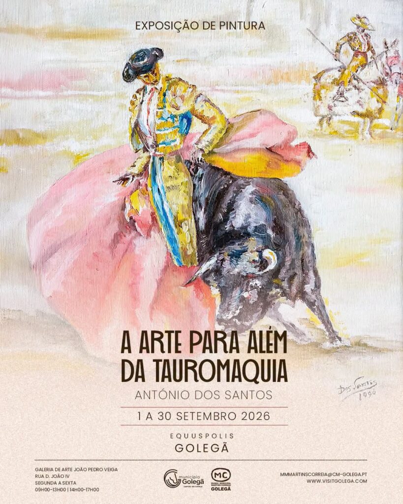“A arte para além da tauromaquia” de António dos Santos em exposição na Golegã “A arte para além da tauromaquia” de António dos Santos em exposição na Golegã
