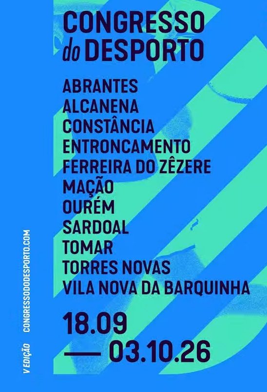 5.ª edição do Congresso do Desporto do Médio Tejo apresentada em Torres Novas 5.ª edição do Congresso do Desporto do Médio Tejo apresentada em Torres Novas
