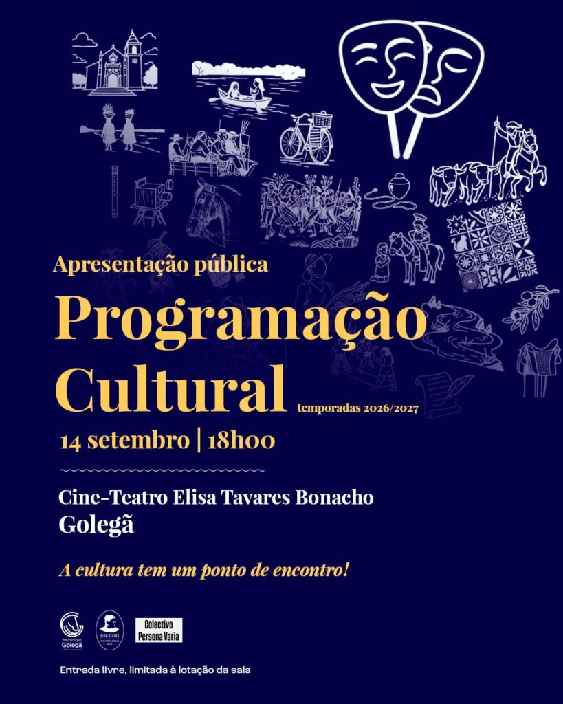 Golegã apresenta programação cultural do Cine-Teatro Elisa Tavares Bonacho para 2026/2027 Golegã apresenta programação cultural do Cine-Teatro Elisa Tavares Bonacho para 2026/2027