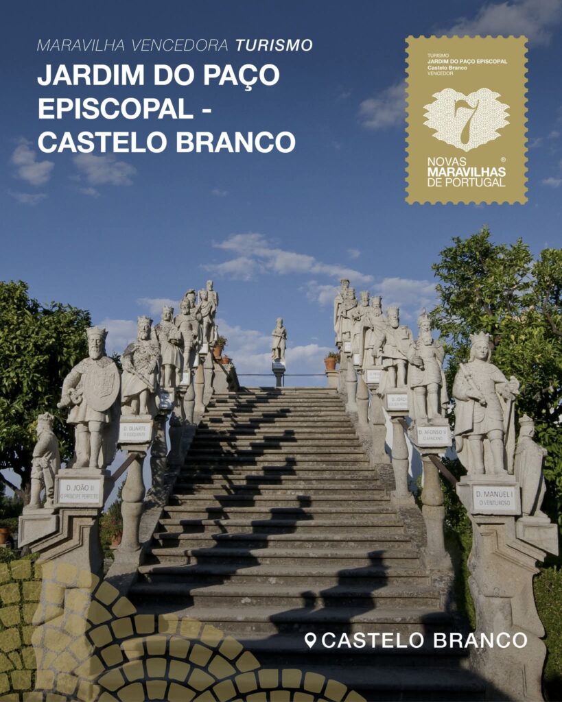 Jardim do Paço Episcopal, em C. Branco, é uma das Novas 7 Maravilhas de Portugal Jardim do Paço Episcopal, em C. Branco, é uma das Novas 7 Maravilhas de Portugal