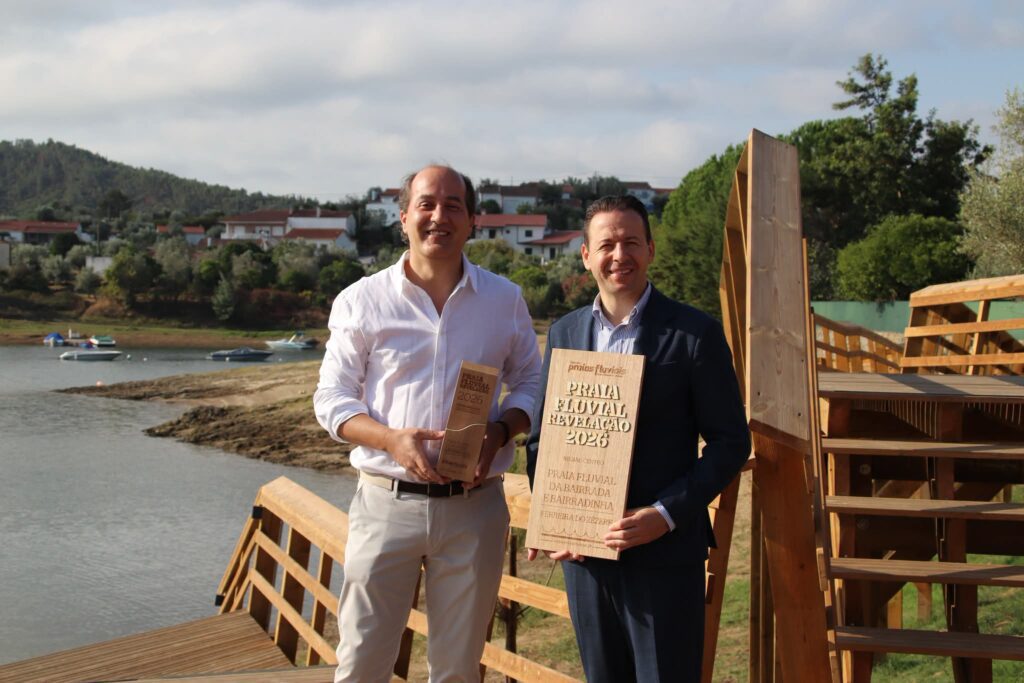 Praia Fluvial da Bairrada/Bairradinha recebe Prémio Revelação 2026 Praia Fluvial da Bairrada/Bairradinha recebe Prémio Revelação 2026