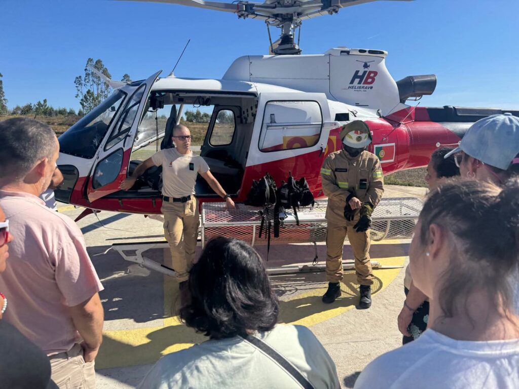 CRIA visitou estruturas de proteção e segurança em Ferreira do Zêzere