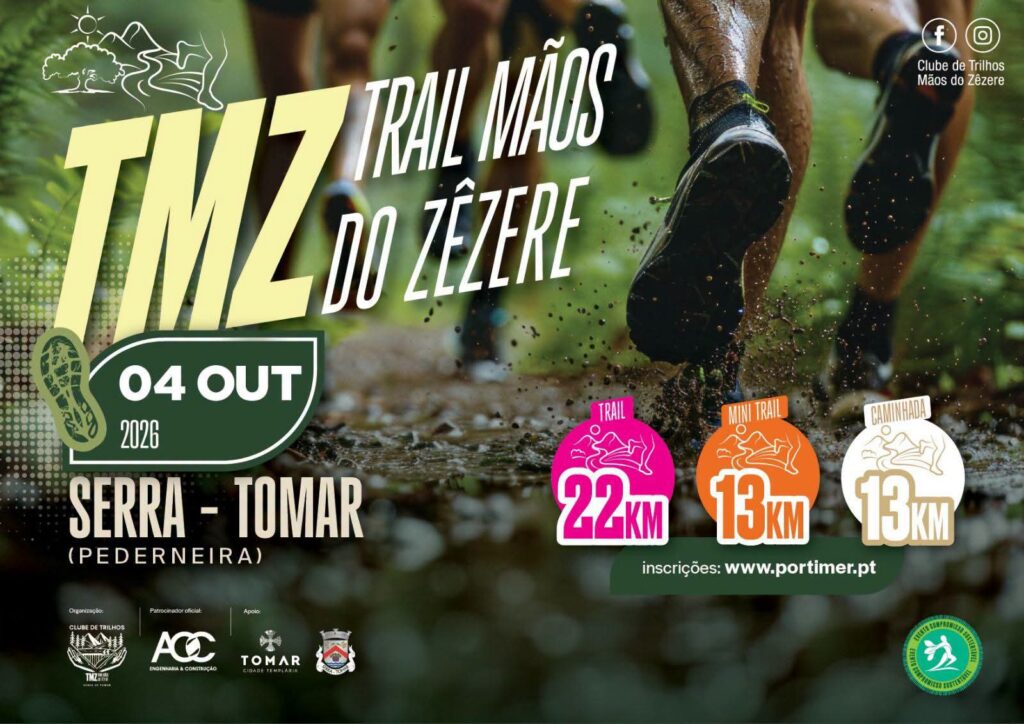 C/áudio - Trail Mãos do Zêzere leva desporto e natureza à Serra de Tomar este domingo