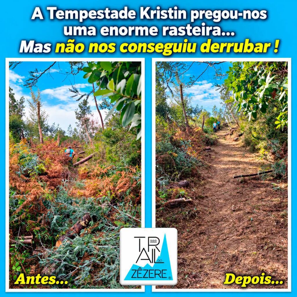 Trail do Zêzere regressa a 14 e 15 de novembro com trilhos de beleza única e marcas da Tempestade Kristin