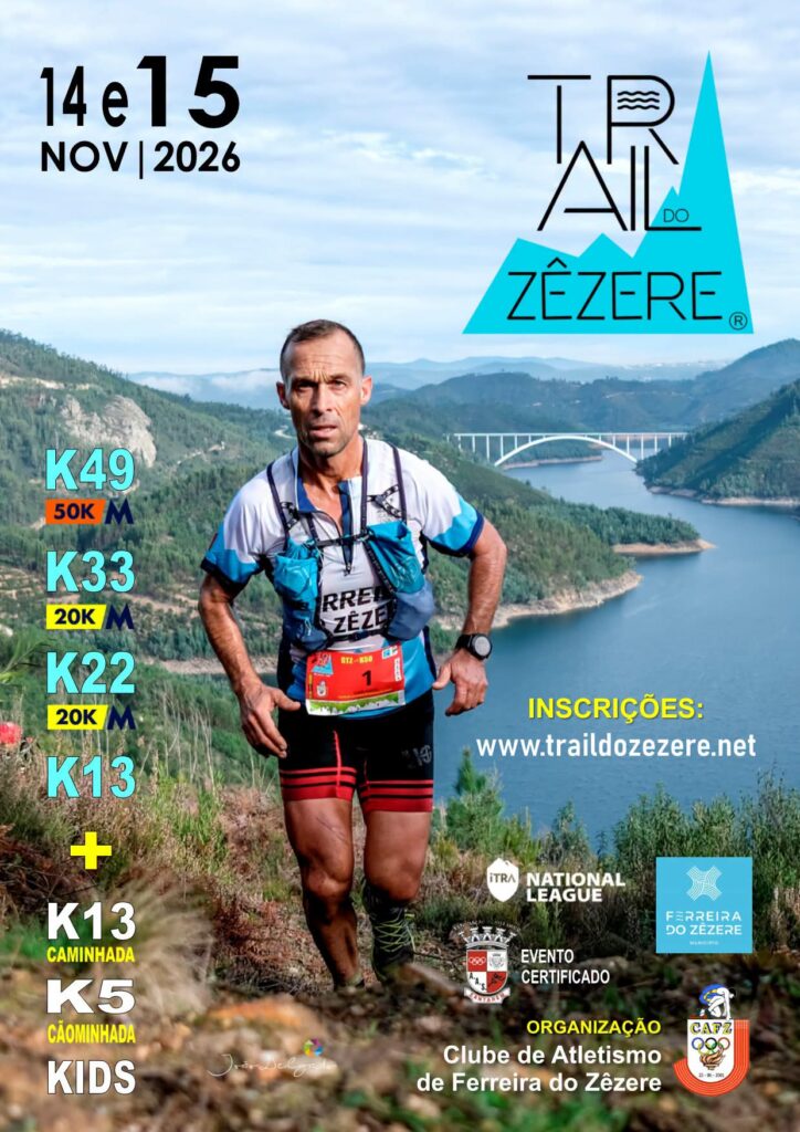 Trail do Zêzere regressa a 14 e 15 de novembro com trilhos de beleza única e marcas da Tempestade Kristin